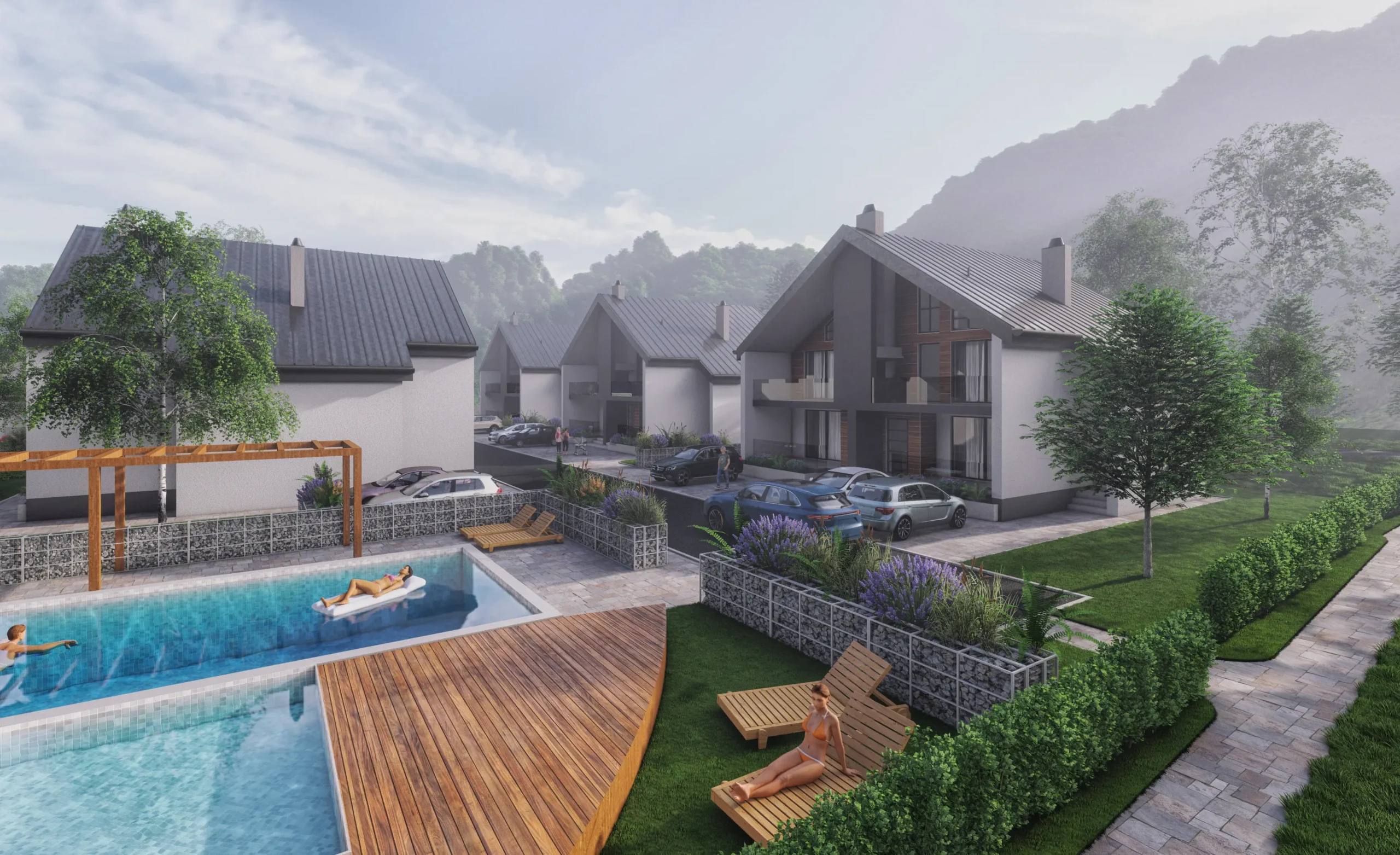 Eksterijer i okućnica – 3D vizualizacija